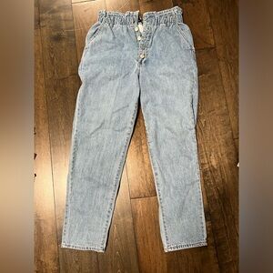 Button Up Jean Pants